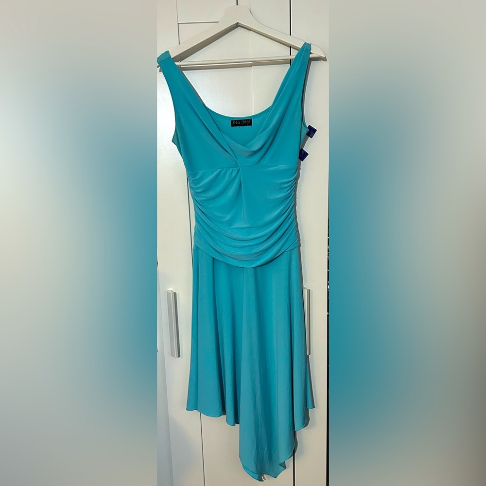 📚 BLU SAGE Y2K midi dress 🧜🏻‍♀️